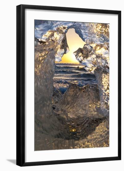 Through an Iceberg-Michael Blanchette-Framed Photographic Print