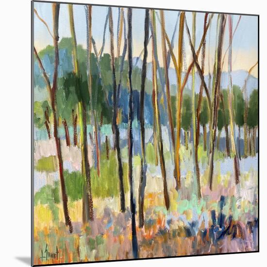 Through Colorful Trees-Libby Smart-Mounted Art Print