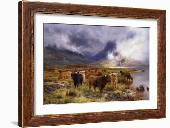 Through Glencoe by Way to the Tay, 1899-Louis Bosworth Hurt-Framed Giclee Print
