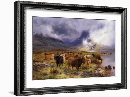 Through Glencoe by Way to the Tay, 1899-Louis Bosworth Hurt-Framed Giclee Print