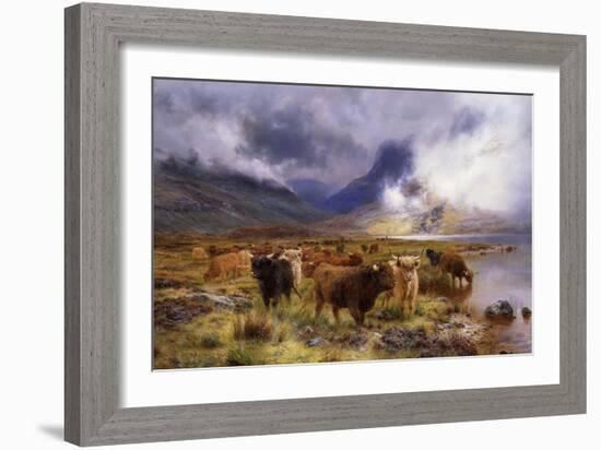 Through Glencoe by Way to the Tay-Louis Bosworth Hurt-Framed Giclee Print