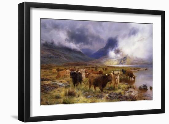 Through Glencoe by Way to the Tay-Louis Bosworth Hurt-Framed Giclee Print