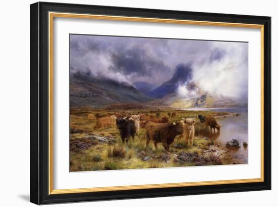 Through Glencoe by Way to the Tay-Louis Bosworth Hurt-Framed Giclee Print