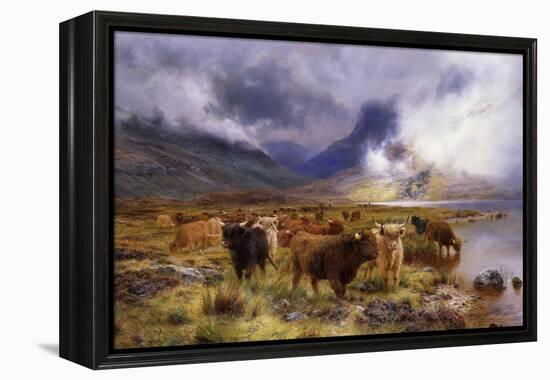 Through Glencoe by Way to the Tay-Louis Bosworth Hurt-Framed Premier Image Canvas