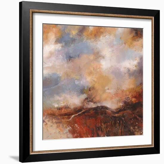 Through Golden Grasses to The Hills Again-Andy Waite-Framed Giclee Print