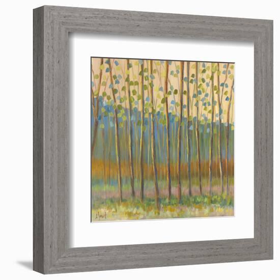 Through Pastel Trees-Libby Smart-Framed Art Print