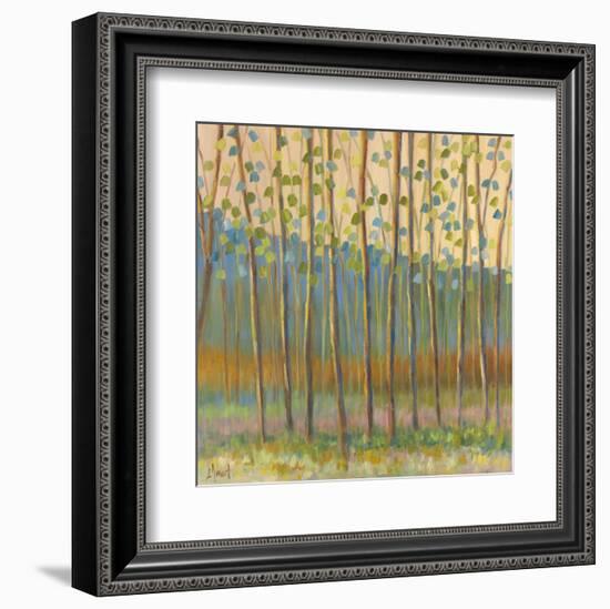 Through Pastel Trees-Libby Smart-Framed Art Print