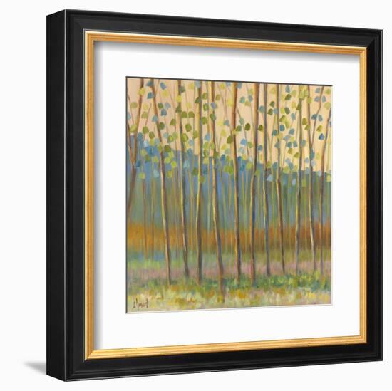 Through Pastel Trees-Libby Smart-Framed Art Print