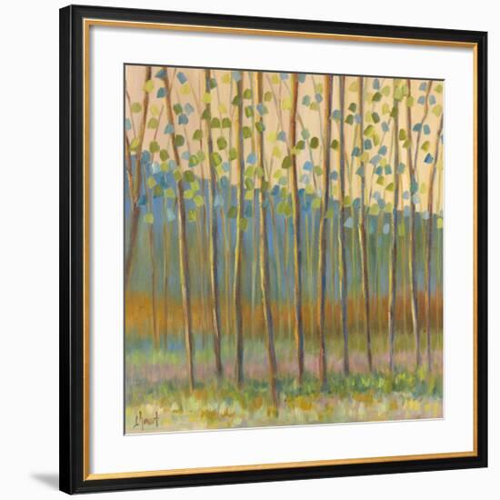 Through Pastel Trees-Libby Smart-Framed Giclee Print