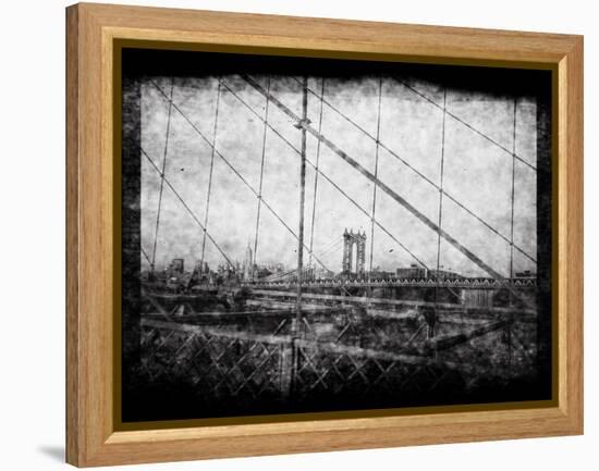 Through Roebling's Grid-Evan Morris Cohen-Framed Premier Image Canvas