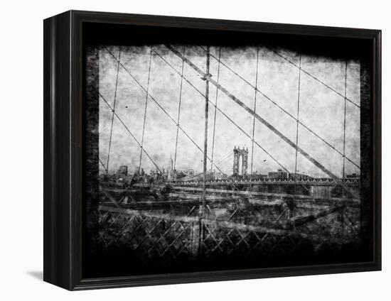 Through Roebling's Grid-Evan Morris Cohen-Framed Premier Image Canvas