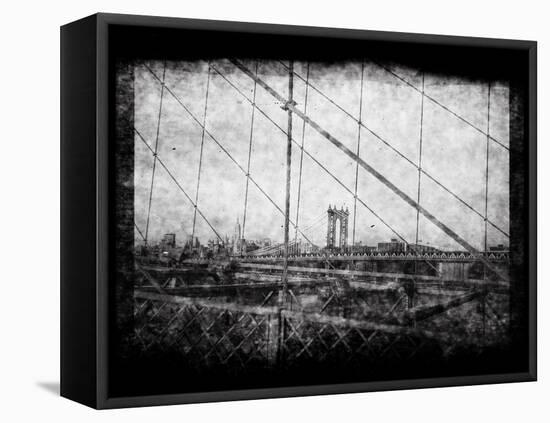 Through Roebling's Grid-Evan Morris Cohen-Framed Premier Image Canvas