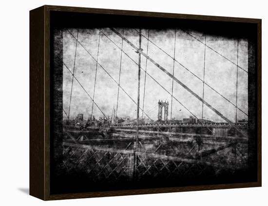 Through Roebling's Grid-Evan Morris Cohen-Framed Premier Image Canvas