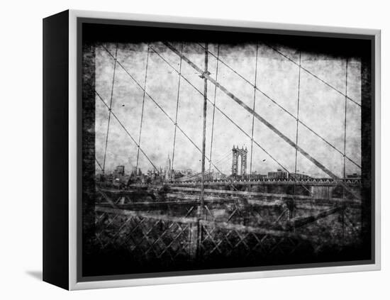 Through Roebling's Grid-Evan Morris Cohen-Framed Premier Image Canvas