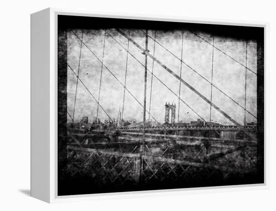 Through Roebling's Grid-Evan Morris Cohen-Framed Premier Image Canvas