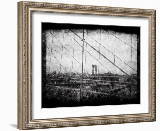 Through Roebling's Grid-Evan Morris Cohen-Framed Photographic Print