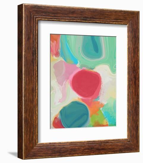 Through Spring Kaleidoscope I-null-Framed Art Print