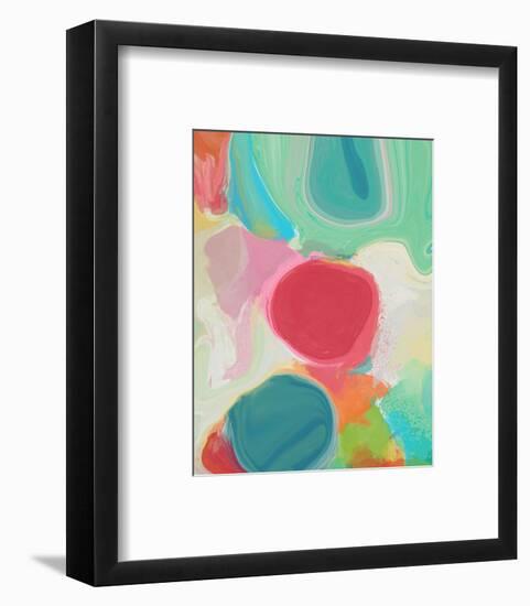 Through Spring Kaleidoscope I-null-Framed Art Print