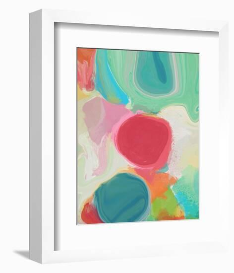 Through Spring Kaleidoscope I-null-Framed Art Print