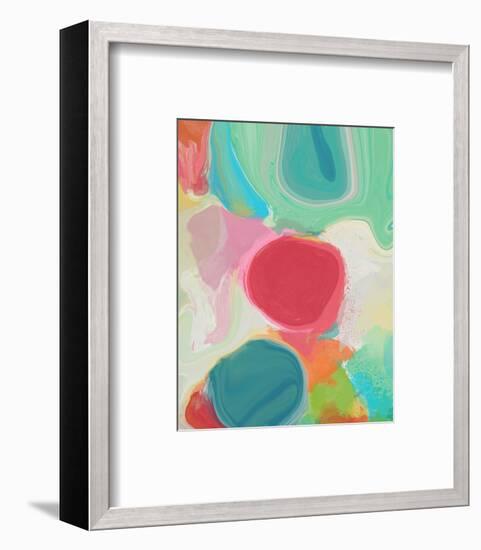 Through Spring Kaleidoscope I-null-Framed Art Print