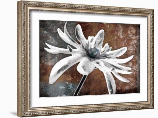 Through the Blues-Jace Grey-Framed Art Print