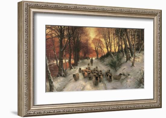 Through the Calm and Frosty Air-Joseph Farquharson-Framed Giclee Print