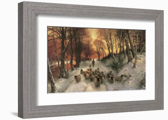 Through the Calm and Frosty Air-Joseph Farquharson-Framed Giclee Print