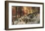 Through the Calm and Frosty Air-Joseph Farquharson-Framed Giclee Print