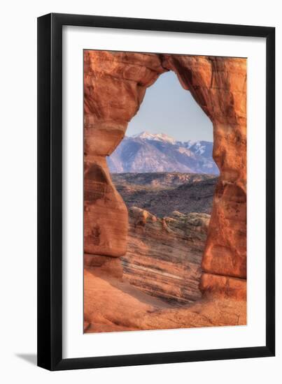 Through the Delicate Arch-Vincent James-Framed Photographic Print