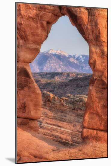 Through the Delicate Arch-Vincent James-Mounted Photographic Print