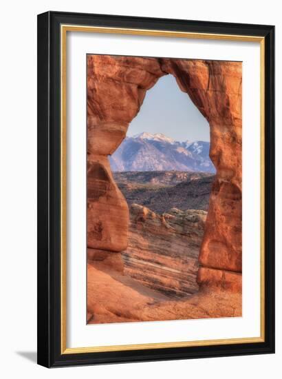 Through the Delicate Arch-Vincent James-Framed Photographic Print