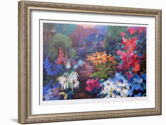 Through the Garden-Zora Buchanan-Framed Collectable Print