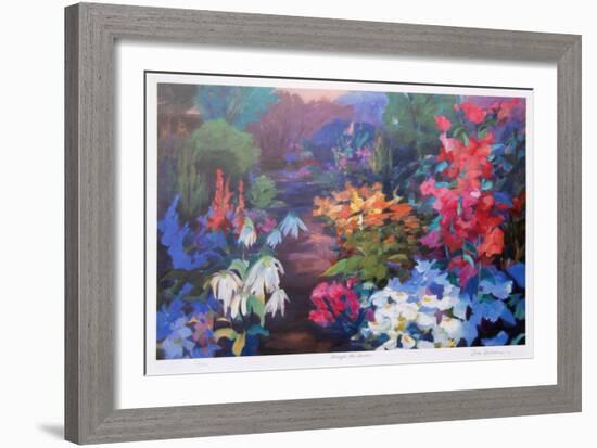 Through the Garden-Zora Buchanan-Framed Collectable Print