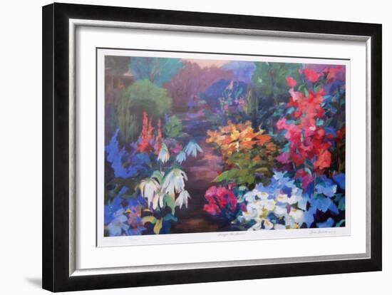 Through the Garden-Zora Buchanan-Framed Collectable Print