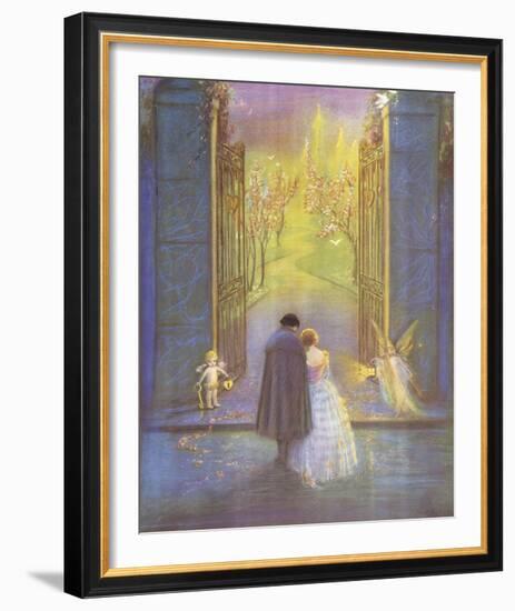 Through the Gates-Marygold-Framed Giclee Print
