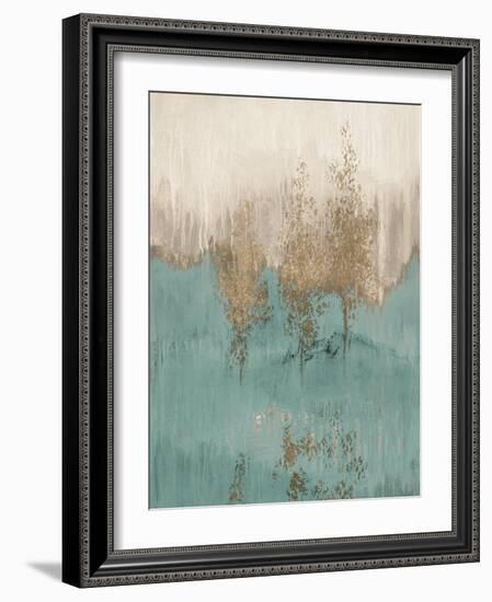 Through the Gold Trees Abstract I-Lanie Loreth-Framed Art Print