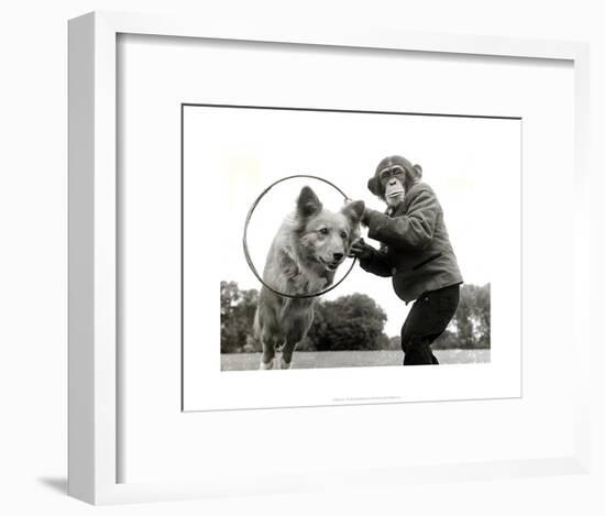 Through The Hoop-null-Framed Art Print