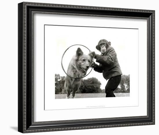 Through The Hoop-null-Framed Art Print