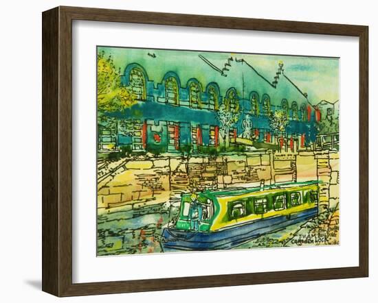 Through the Lock at T.V.A.M-Brenda Brin Booker-Framed Giclee Print