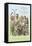 Through the Looking Glass: Garden of Live Flowers-John Tenniel-Framed Stretched Canvas