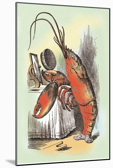 Through the Looking Glass: The Lobster Quadrille-John Tenniel-Mounted Art Print