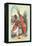 Through the Looking Glass: The Lobster Quadrille-John Tenniel-Framed Stretched Canvas