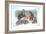 Through the Looking Glass: Walrus, Carpenter and Oysters-John Tenniel-Framed Art Print