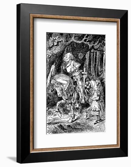 Through The Looking Glass-John Tenniel-Framed Premium Giclee Print