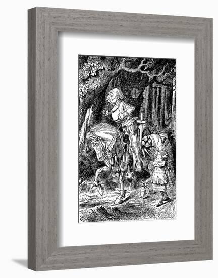 Through The Looking Glass-John Tenniel-Framed Premium Giclee Print