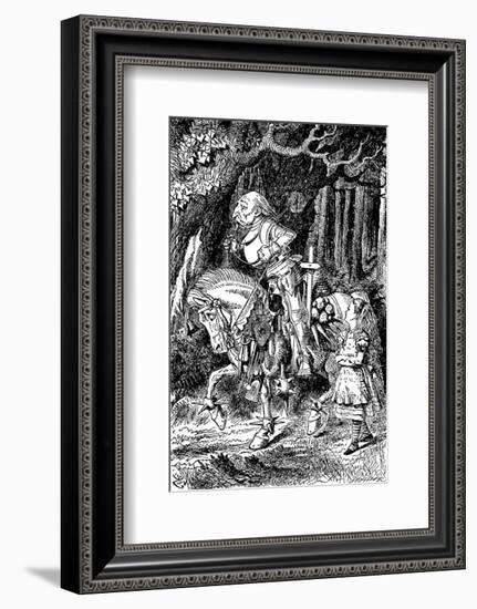 Through The Looking Glass-John Tenniel-Framed Premium Giclee Print