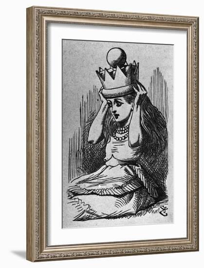 Through the Looking Glass-John Tenniel-Framed Giclee Print