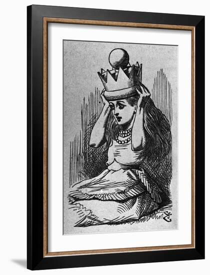 Through the Looking Glass-John Tenniel-Framed Giclee Print