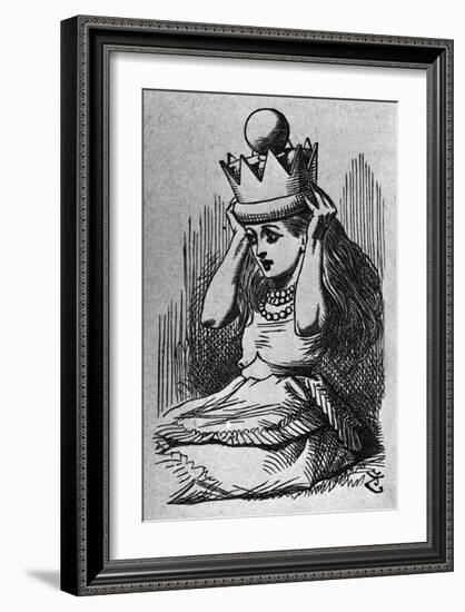 Through the Looking Glass-John Tenniel-Framed Giclee Print