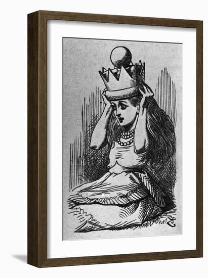 Through the Looking Glass-John Tenniel-Framed Giclee Print